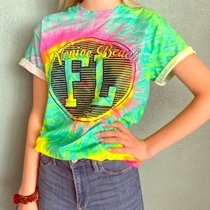 COLORFUL VENICE BEACH T SHIRT